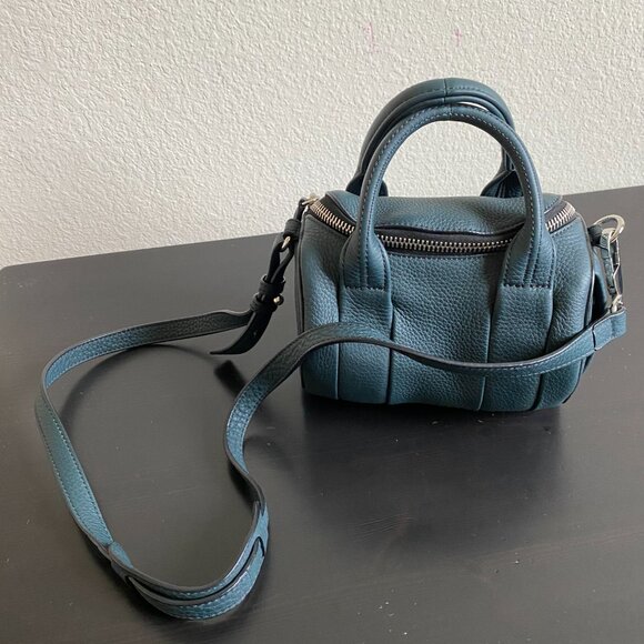 Alxander Wang Rockie Bag Green Silver Hardware - Picture 2 of 9